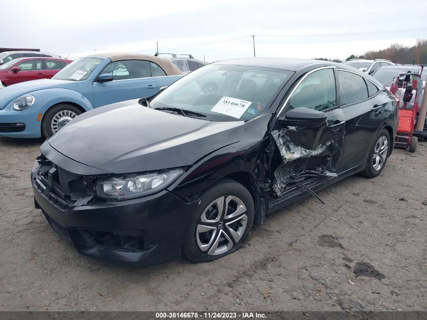 2018 HONDA CIVIC LX - 19XFC2F53JE030974