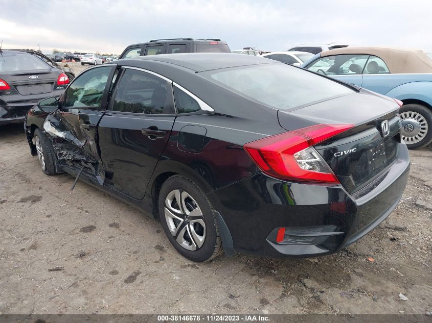 2018 HONDA CIVIC LX - 19XFC2F53JE030974