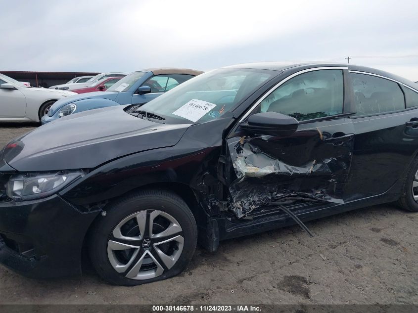 2018 HONDA CIVIC LX - 19XFC2F53JE030974