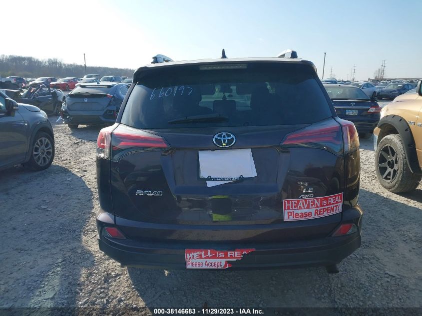 2017 TOYOTA RAV4 LE - 2T3BFREV1HW660197