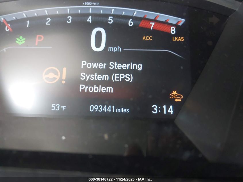 2019 HONDA CR-V TOURING - 7FARW2H95KE012917