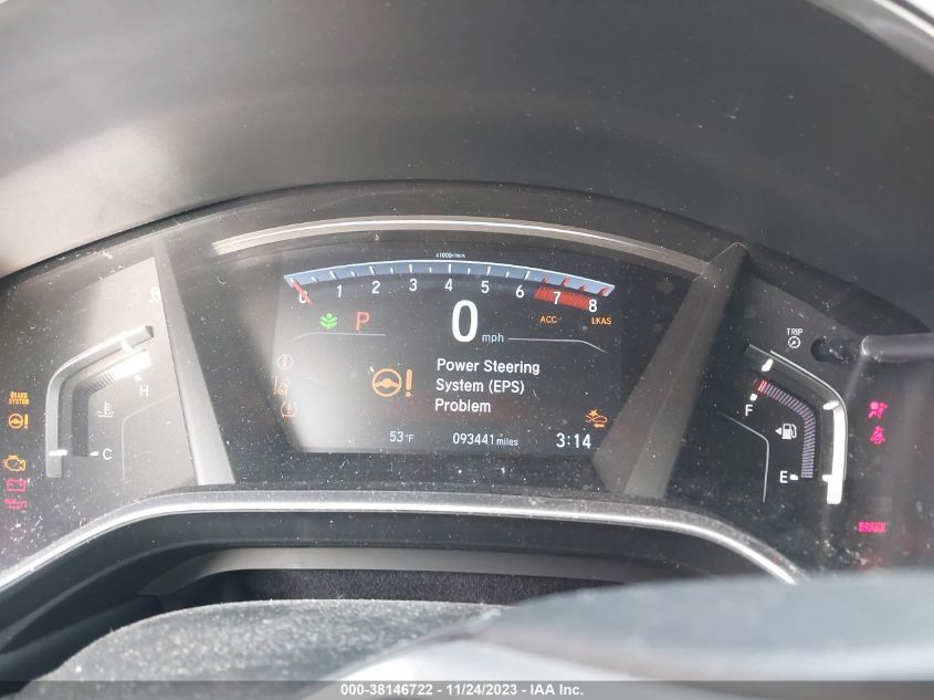 2019 HONDA CR-V TOURING - 7FARW2H95KE012917