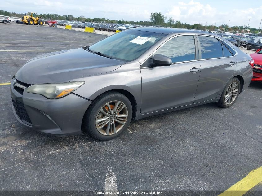 2016 TOYOTA CAMRY LE/XLE/SE/XSE - 4T1BF1FK5GU574162
