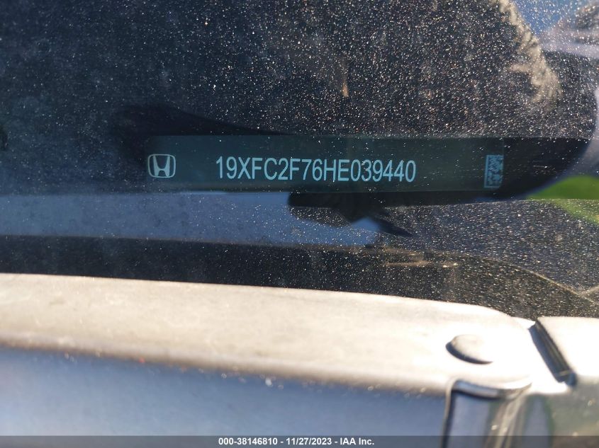 2017 HONDA CIVIC EX - 19XFC2F76HE039440