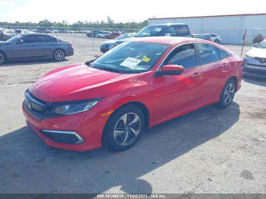 2021 HONDA CIVIC LX - 2HGFC2F65MH530685