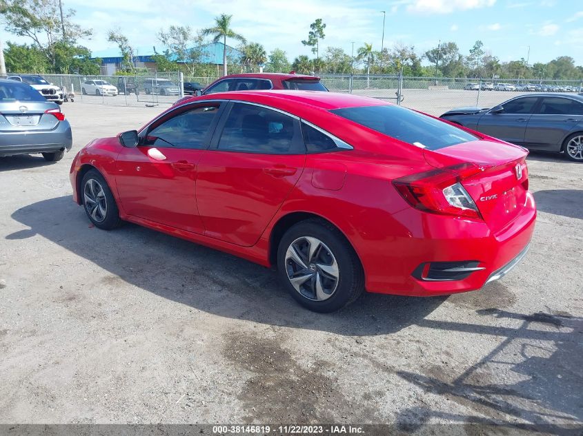 2021 HONDA CIVIC LX - 2HGFC2F65MH530685