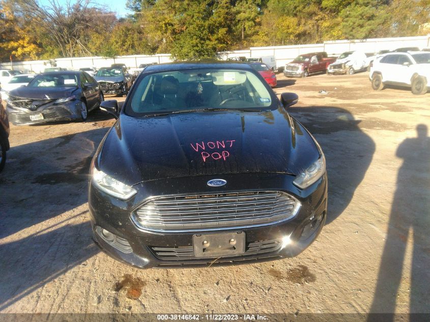 2013 FORD FUSION SE - 3FA6P0H75DR289590