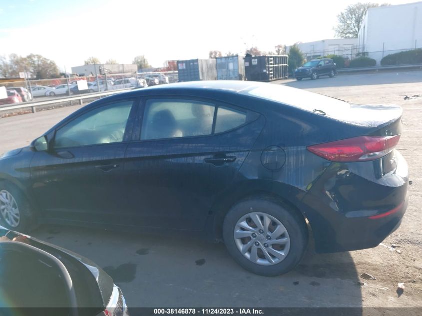 2018 HYUNDAI ELANTRA SE - 5NPD74LF2JH224590