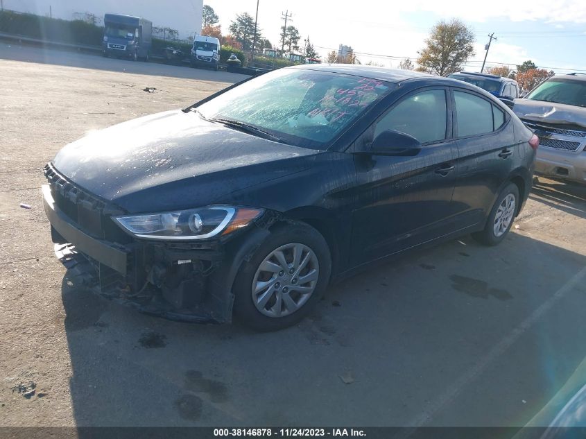 2018 HYUNDAI ELANTRA SE - 5NPD74LF2JH224590