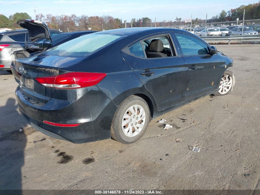 2018 HYUNDAI ELANTRA SE - 5NPD74LF2JH224590