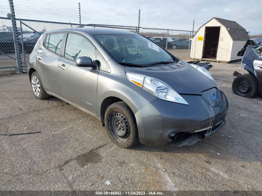 2017 NISSAN LEAF S/SV/SL - 1N4BZ0CP8HC303423