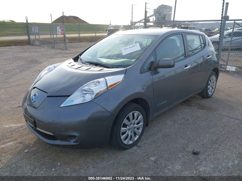VIN 1N4BZ0CP8HC303423 2017 NISSAN LEAF S/SV/SL