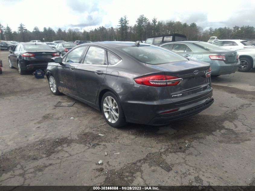 2019 FORD FUSION HYBRID SE - 3FA6P0LU4KR101166
