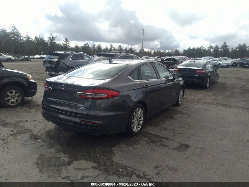2019 FORD FUSION HYBRID SE - 3FA6P0LU4KR101166