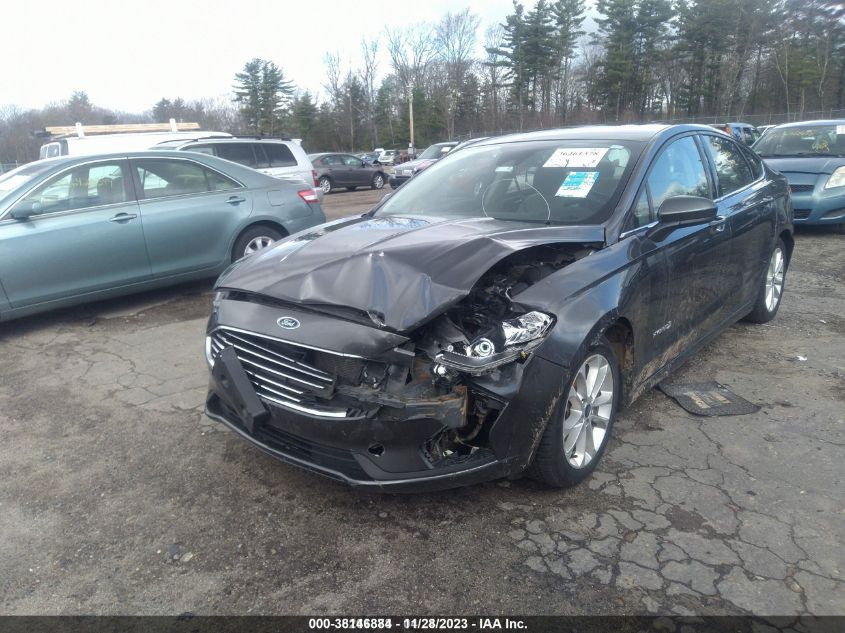 2019 FORD FUSION HYBRID SE - 3FA6P0LU4KR101166