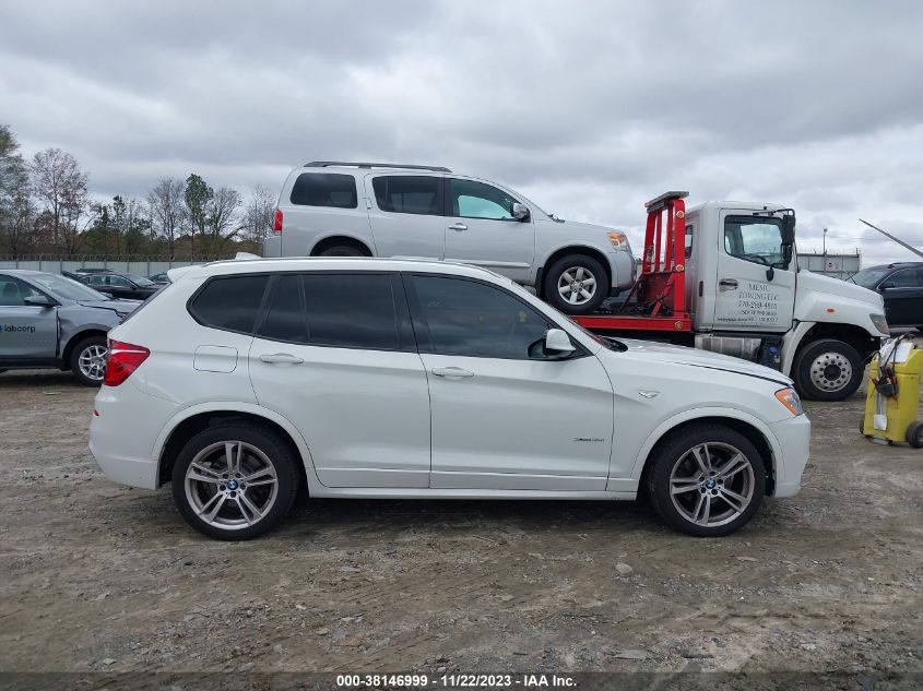 2014 BMW X3 XDRIVE35I - 5UXWX7C50EL983840