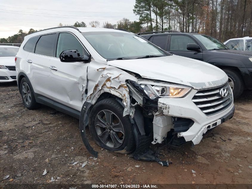 2016 HYUNDAI SANTA FE SE - KM8SM4HFXGU161919