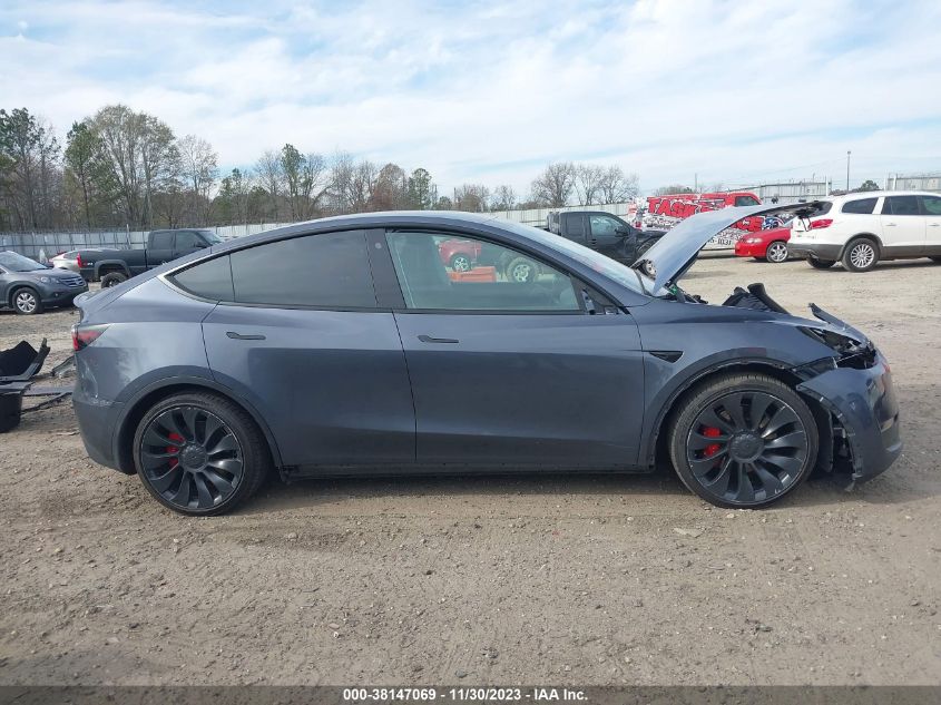 2022 TESLA MODEL Y PERFORMANCE DUAL MOTOR - 7SAYGDEF5NF518667