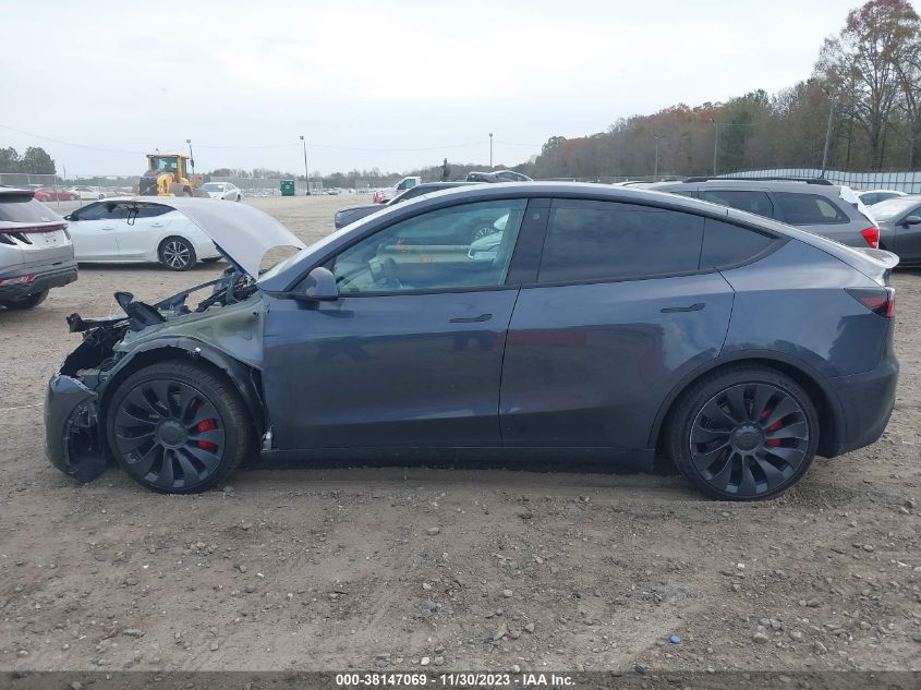 2022 TESLA MODEL Y PERFORMANCE DUAL MOTOR - 7SAYGDEF5NF518667