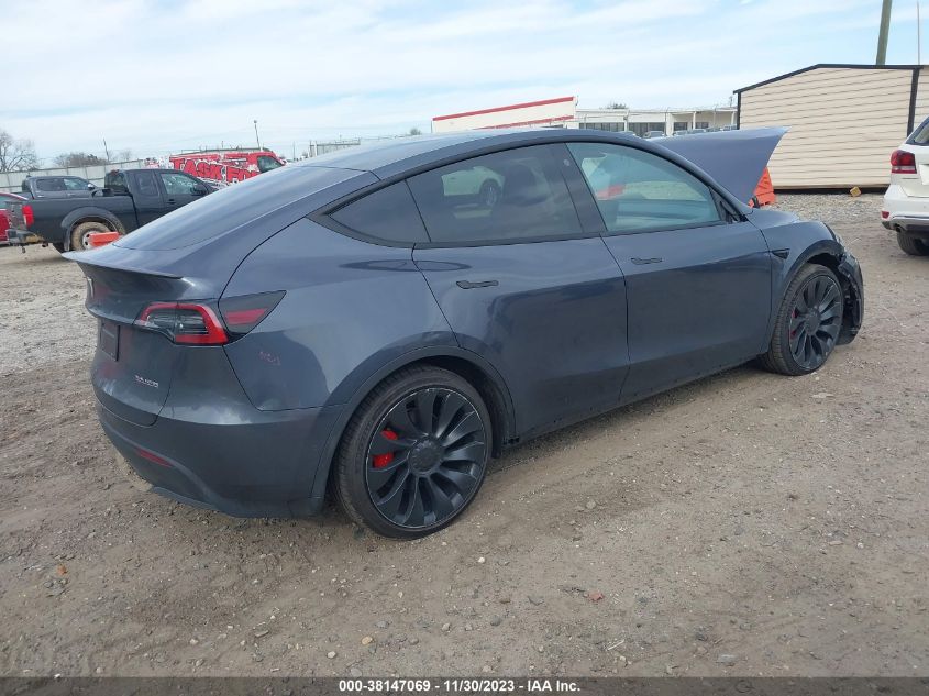 2022 TESLA MODEL Y PERFORMANCE DUAL MOTOR - 7SAYGDEF5NF518667