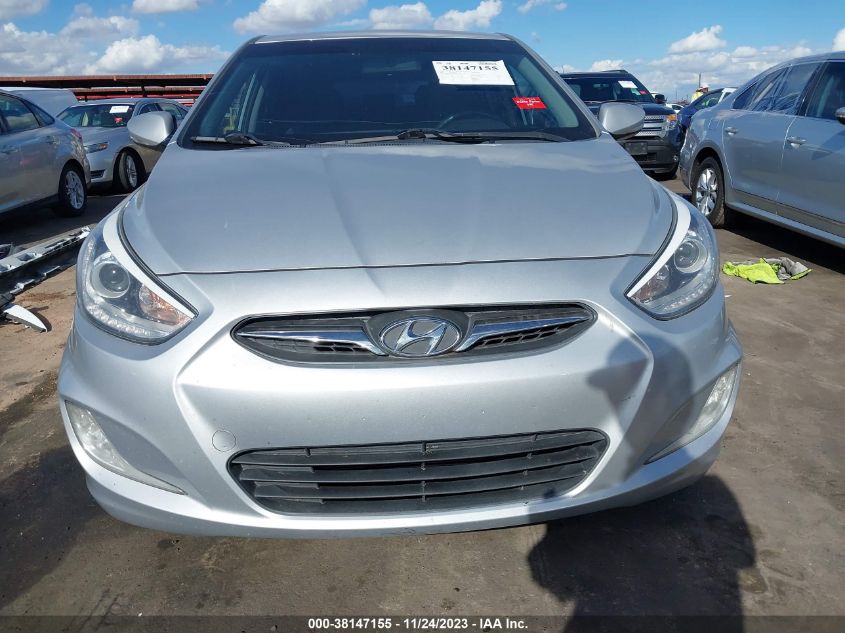 2014 HYUNDAI ACCENT GLS/SE - KMHCU5AE3EU153668