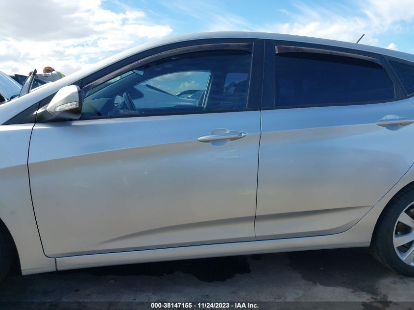 2014 HYUNDAI ACCENT GLS/SE - KMHCU5AE3EU153668