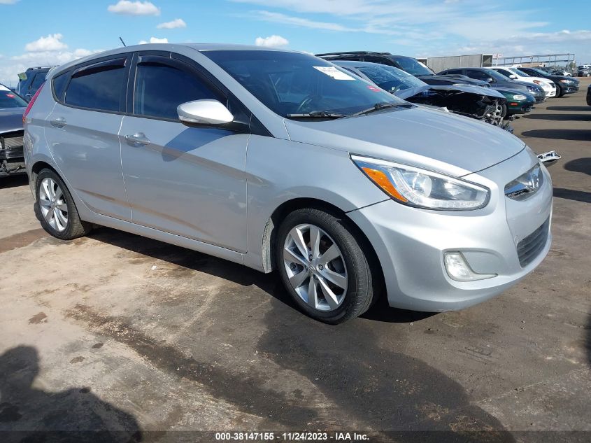 2014 HYUNDAI ACCENT GLS/SE - KMHCU5AE3EU153668