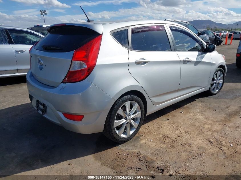 2014 HYUNDAI ACCENT GLS/SE - KMHCU5AE3EU153668