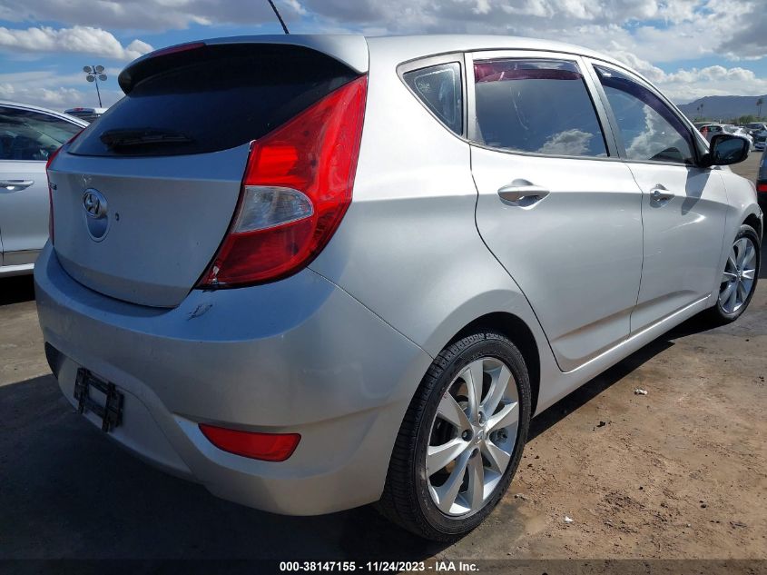 2014 HYUNDAI ACCENT GLS/SE - KMHCU5AE3EU153668