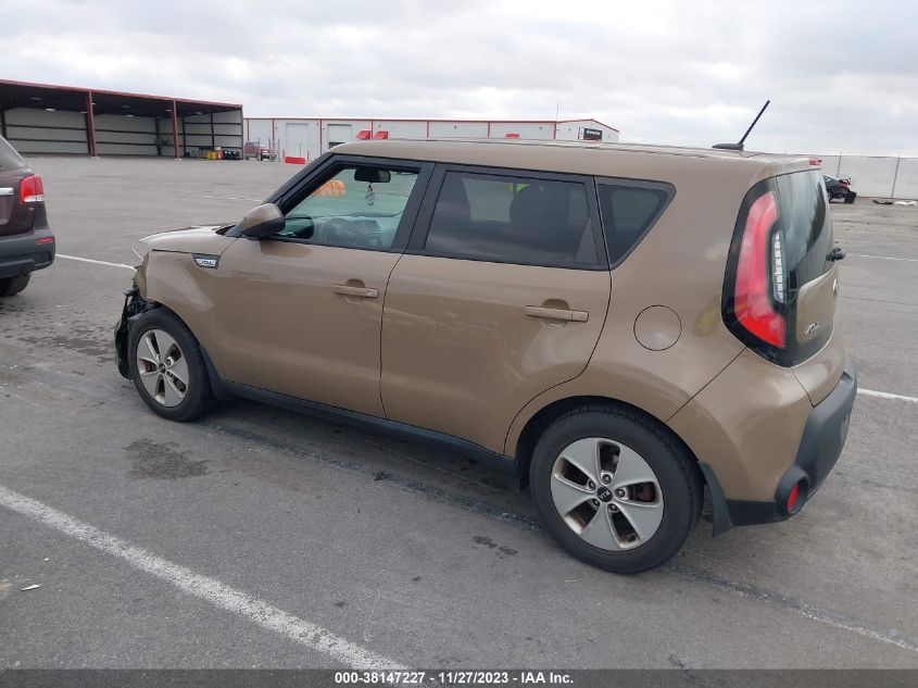 2016 KIA SOUL - KNDJN2A21G7294608