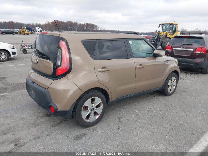2016 KIA SOUL - KNDJN2A21G7294608