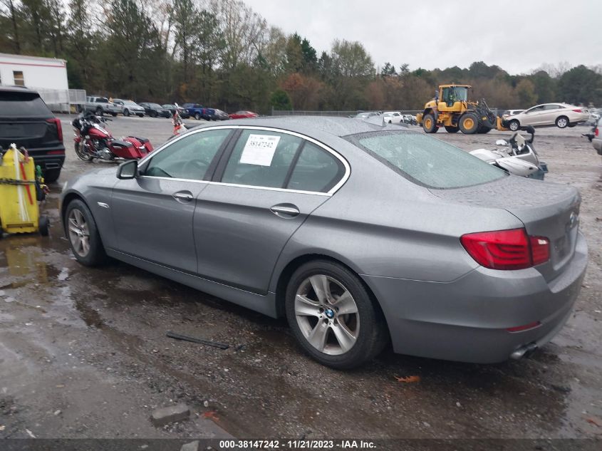 2013 BMW 528I WBAXG5C5XDD231563