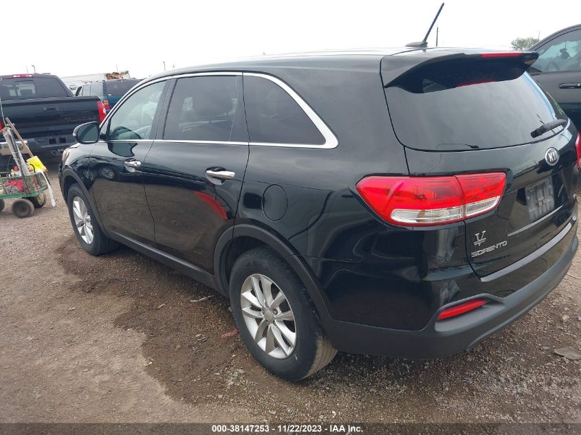 2016 KIA SORENTO 2.4L L - 5XYPG4A31GG125054