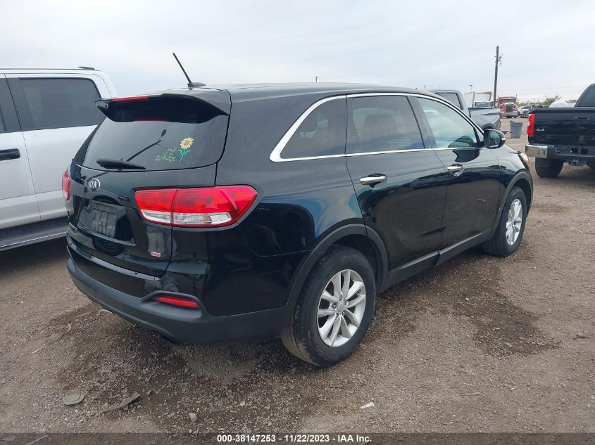 2016 KIA SORENTO 2.4L L - 5XYPG4A31GG125054