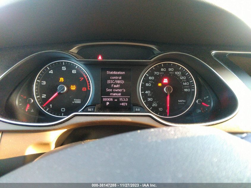 2014 AUDI A4 PREMIUM - WAUBFAFL8EA046995
