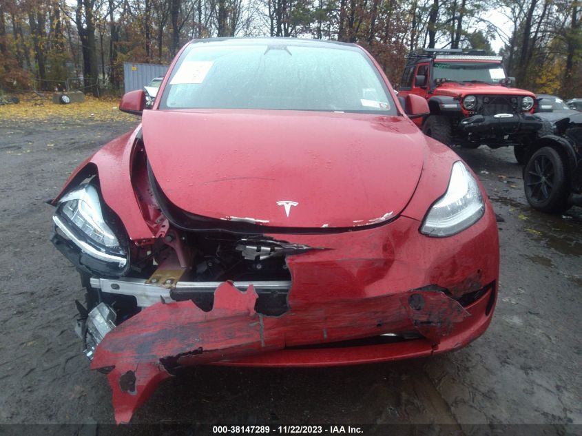 2022 TESLA MODEL Y - 7SAYGDEE2NF440470