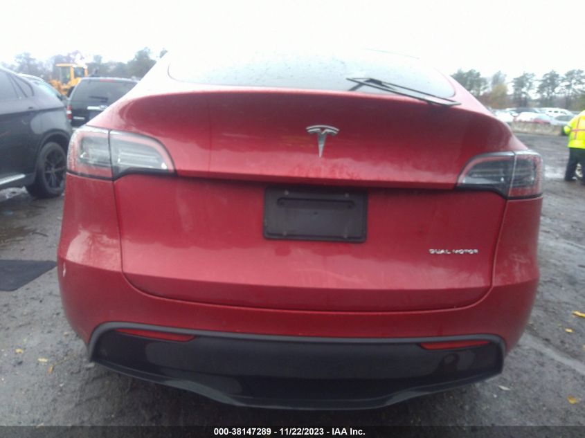 2022 TESLA MODEL Y - 7SAYGDEE2NF440470