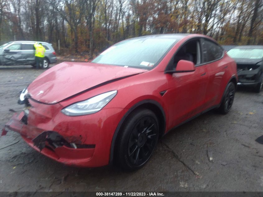 2022 TESLA MODEL Y - 7SAYGDEE2NF440470