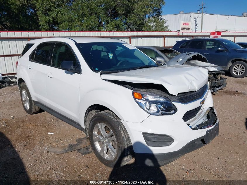 2016 CHEVROLET EQUINOX LS - 2GNALBEK5G1181040