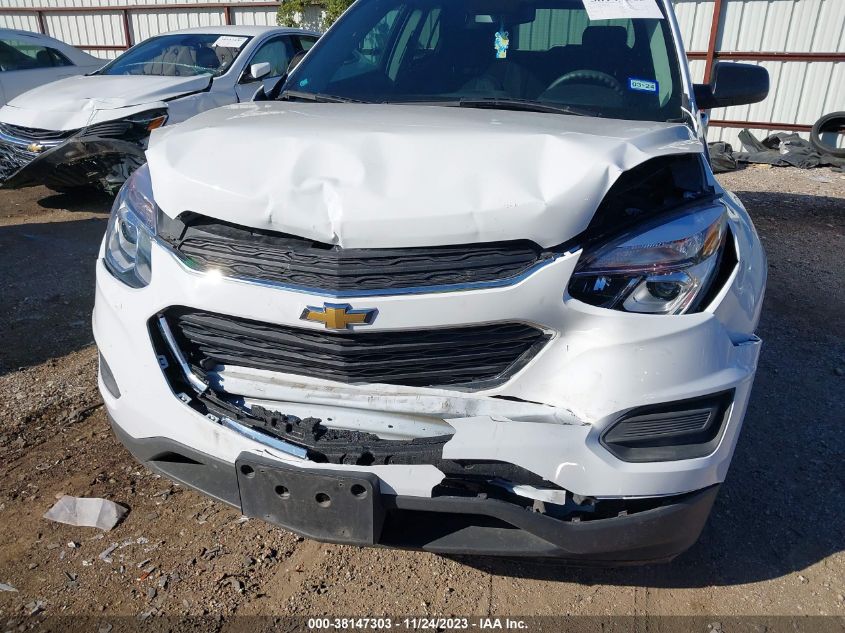 2016 CHEVROLET EQUINOX LS - 2GNALBEK5G1181040