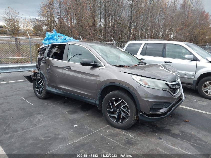 2016 HONDA CR-V SE - 2HKRM4H47GH683094