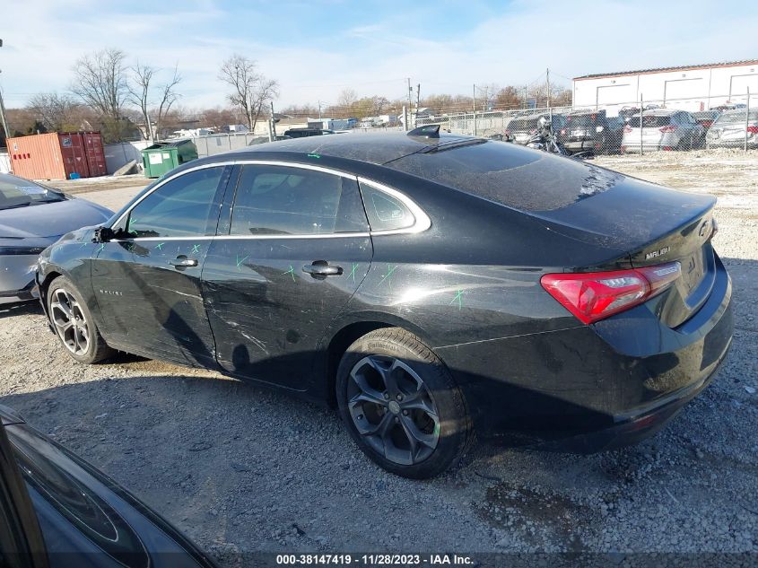 2020 CHEVROLET MALIBU FWD LT - 1G1ZD5ST7LF103586