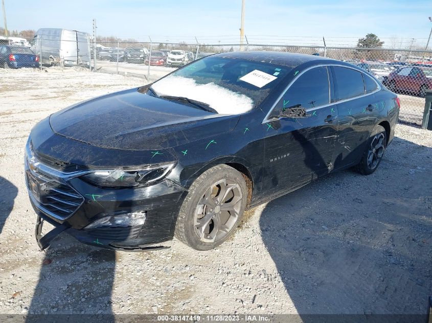 2020 CHEVROLET MALIBU FWD LT - 1G1ZD5ST7LF103586