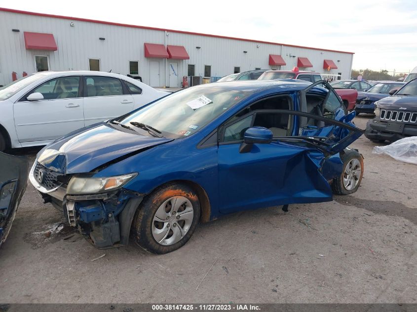 2014 HONDA CIVIC LX - 2HGFB2F58EH545208