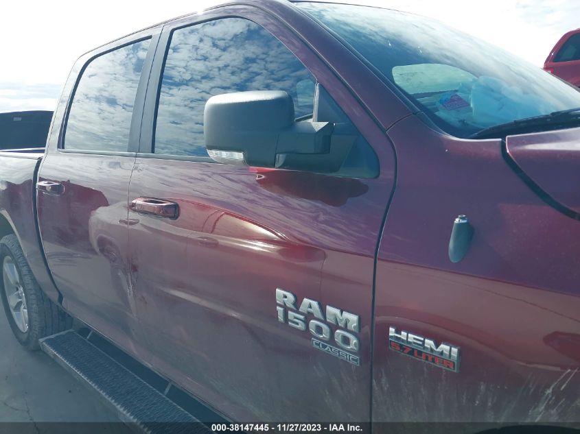 2019 RAM 1500 CLASSIC LONE STAR  4X2 5'7" BOX - 1C6RR6LT5KS521557