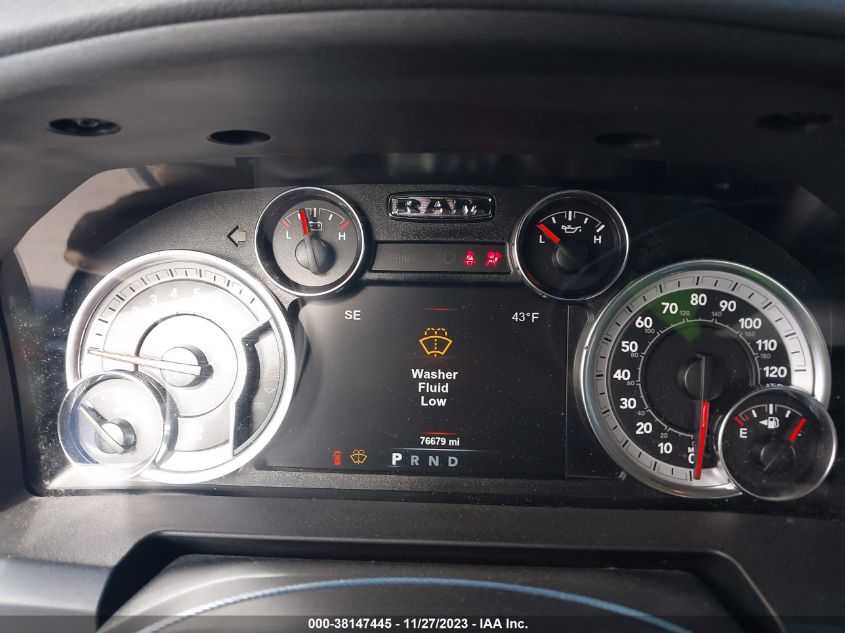 2019 RAM 1500 CLASSIC LONE STAR  4X2 5'7" BOX - 1C6RR6LT5KS521557