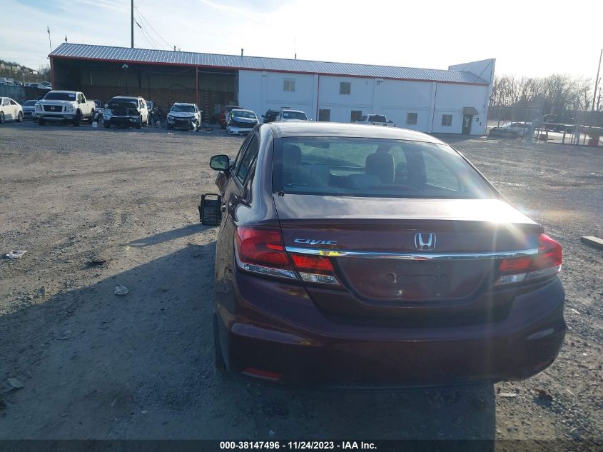 2013 HONDA CIVIC EX - 2HGFB2F89DH510928