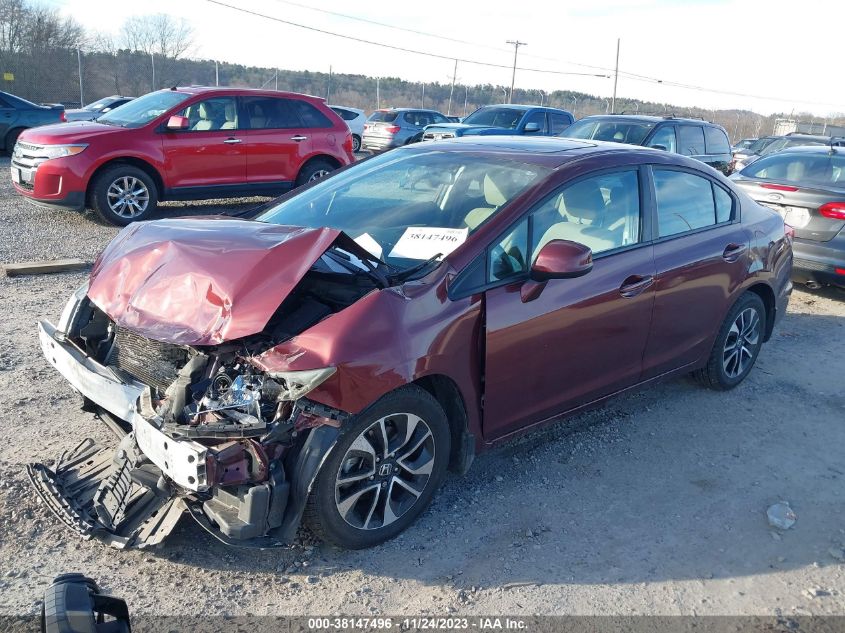 2013 HONDA CIVIC EX - 2HGFB2F89DH510928