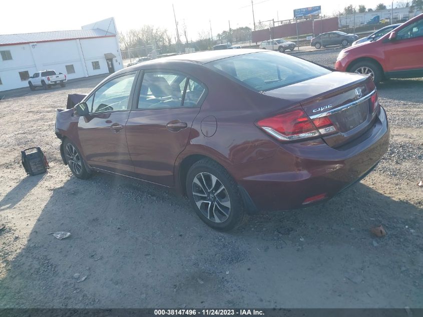 2013 HONDA CIVIC EX - 2HGFB2F89DH510928
