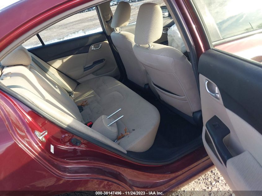 2013 HONDA CIVIC EX - 2HGFB2F89DH510928